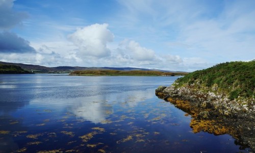 Zdjcie SZKOCJA / Hebrydy Wewntrzne / Wyspa Skye / Loch Dunvegan
