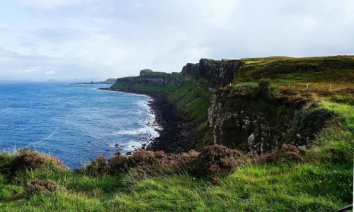 Zdjecie SZKOCJA / Wyspa Skye / Kilt Rock / Klif