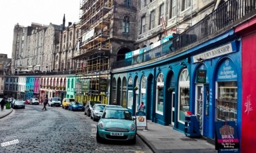 Zdjęcie SZKOCJA / - / Grassmarket, Edynburg / Grassmarket Street