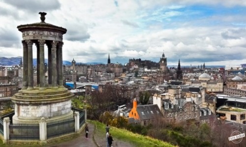 Zdj�cie SZKOCJA / - / Calton Hill, Edynburg / Widok z Calton Hill