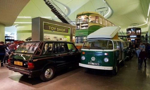 Zdjecie SZKOCJA / Glasgow / Riverside Museum / Eksponaty