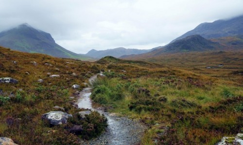Zdjcie SZKOCJA / Wyspa Skye / Gry Quiraing / Mgliste i ddyste pikno