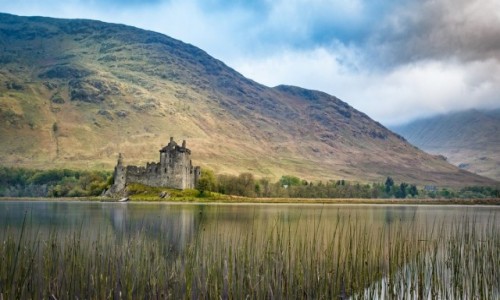 Zdjecie SZKOCJA / West Coast / Loch Awe, Dalmally / Kilchurn Castle