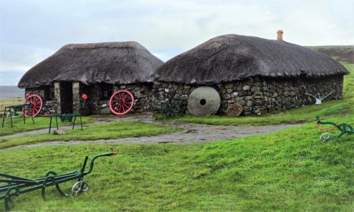 Zdjęcie SZKOCJA / Wyspa Skye / Kilmuir / Skansen