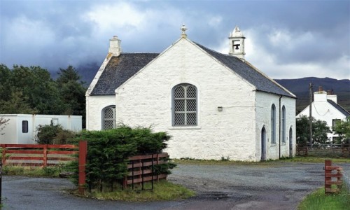 Zdjęcie SZKOCJA / Wyspa Skye / Kilmuir / Kościół