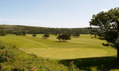 Zdjcie SZKOCJA / Pnocna Szkocja / Miasteczko Macduff / Pole golfowe