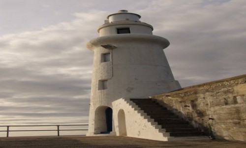 Zdjcie SZKOCJA / Pnocna Szkocja / Port w Macduff / Latarnia morska 