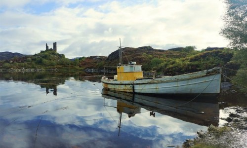 Zdjęcie SZKOCJA / Wyspa Skye / Kyleakin  / Przystań