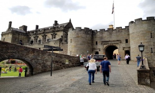 Zdjcie SZKOCJA / Stirling / Stirling Castle / Budynek bramny, do zamku