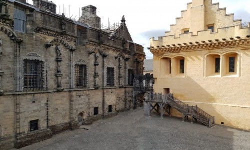 Zdjcie SZKOCJA / Stirling / Stirling Castle / Paac Krlewski i ty Great Hall 