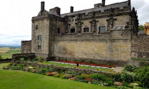 Zdjcie SZKOCJA / Stirling / Stirling Castle / Ogrody pod murami