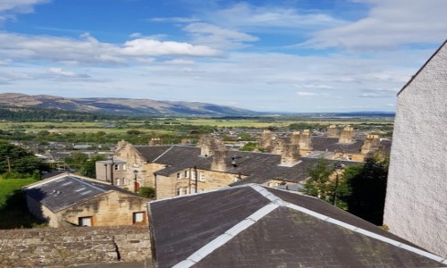 Zdjcie SZKOCJA / Stirling / Stirling Castle / Zabudowa poniej zamku.