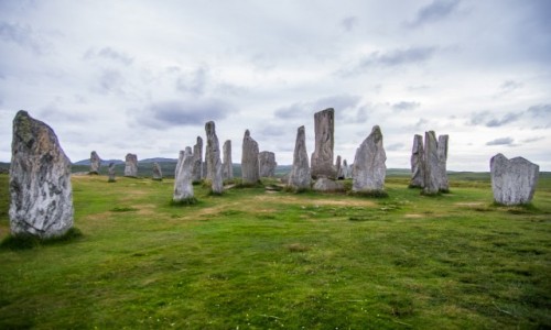 Zdj�cie SZKOCJA / isle of lewis / callanish standing stones / kamienie tajemnic