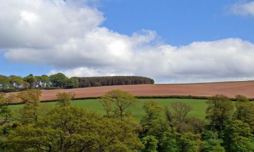 Zdjcie SZKOCJA / Scottish Borders /  okolice Comptown (droga A68 ) north direct. / miedzy niebem a ziemia
