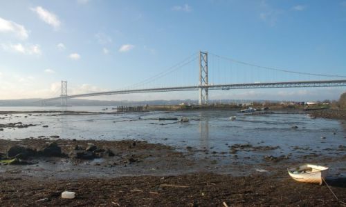 Zdjecie SZKOCJA / brak / Edinburgh / Forth Road Bridge