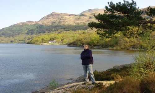 Zdjecie SZKOCJA / Zach. Szkocja / Loch Lomond / Nad jeziorem Loch Lomond