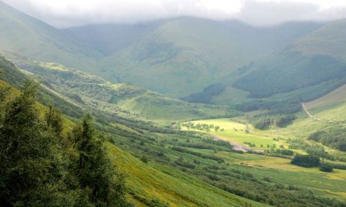 Zdjecie SZKOCJA / brak / okolice Fort William / W drodze na Ben Nevis