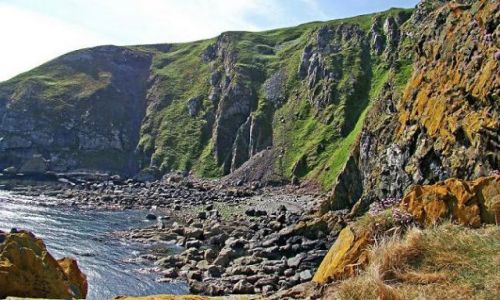 Zdjecie SZKOCJA / South-- East  Scotland / Dunbar / Fast Castle Head