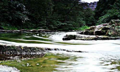 Zdjecie SZKOCJA / Edinburg / najnizej polozone miejsca w Edim zaciszna oaza w miejskim zgielku / mniej znany Edinburgh