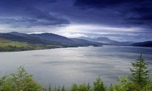 Zdjcie SZKOCJA / Highland / Loch Carron / w drodze do Torrindon
