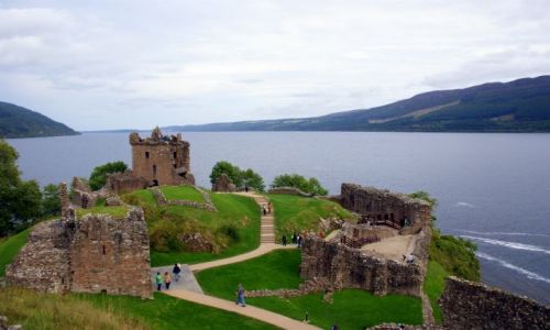 Zdjęcie SZKOCJA / Loch Ness / Loch Ness / Zamki Szkocki - Urquhart