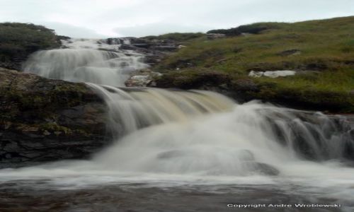 Zdjecie SZKOCJA / Isle of Skye / Glenbrittle / Wodospad