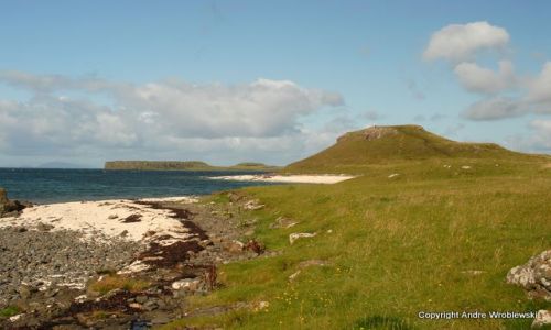 Zdjecie SZKOCJA / Isle of Skye / Dunvegan / Plaza Koralowa