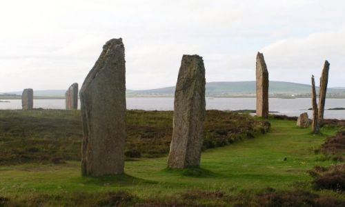 Zdjęcie SZKOCJA / Orkady / Hoy Stonenhage / Kamienny krąg