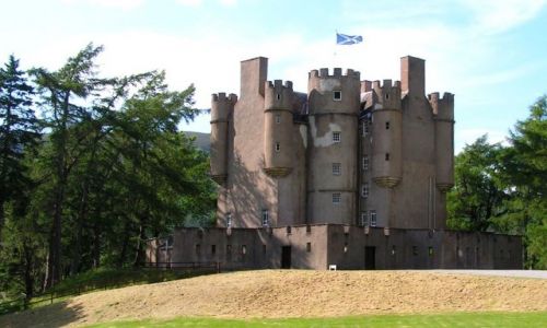 Zdjęcie SZKOCJA / Szkocja / Okolice Aberdeen / Zamek na torfowiskach