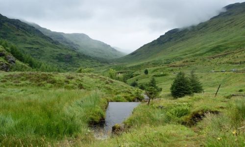 Zdjęcie SZKOCJA / - / Okolice Fine / Góry  i pagóry szkockie