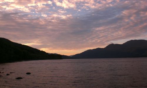 Zdjęcie SZKOCJA / - / Loch Lomond / Zachód  Loch Lomond