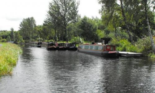 Zdjęcie SZKOCJA / - / Falkirk / Barki mieszkalne w Falkirk