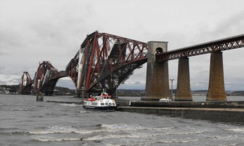 Zdjęcie SZKOCJA / - / South Queensferry / most kolejowy Forth Rail Bridge