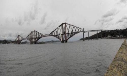 Zdjęcie SZKOCJA / - / South Queensferry / Forth Rail Bridge w całej okazałości