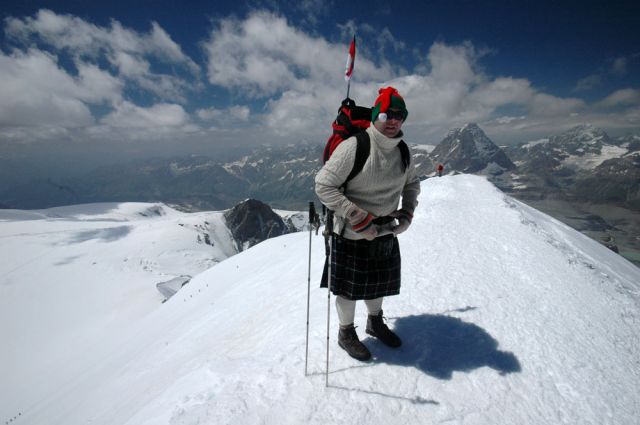 Zdjęcia: Breithorn 4167, Wierzchołek Braithornu, SZWAJCARIA Zdjęcia: Breithorn 4167, Wierzchołek Braithornu, SZWAJCARIA