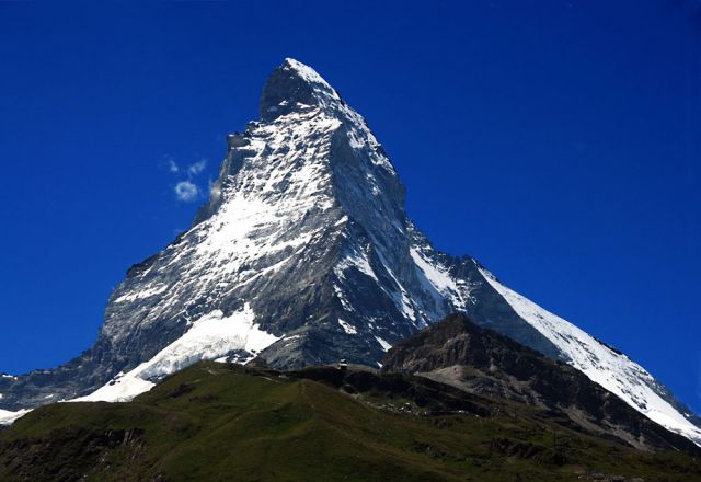Zdjęcia: Alpy Walijskie, Matterhorn 4478 m npm, SZWAJCARIA Zdjęcia: Alpy Walijskie, Matterhorn 4478 m npm, SZWAJCARIA