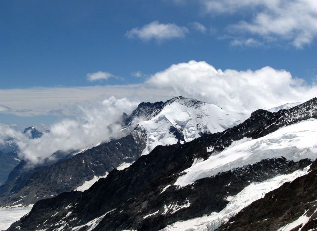 Zdjęcia: Jungfraujoch , Alpy Berneńskie, Jungfrau 4158, SZWAJCARIA Zdjęcia: Jungfraujoch , Alpy Berneńskie, Jungfrau 4158, SZWAJCARIA