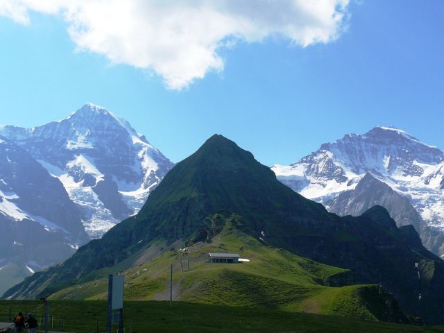 Zdjęcia: Mannlichen 2230 m n.p.m, Oberland, lato czy zima ?, SZWAJCARIA Zdjęcia: Mannlichen 2230 m n.p.m, Oberland, lato czy zima ?, SZWAJCARIA