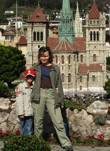 Zdjęcia: Park miniatur, Lugano, jedyne z moją osobą tego dnia, SZWAJCARIA Zdjęcia: Park miniatur, Lugano, jedyne z moją osobą tego dnia, SZWAJCARIA