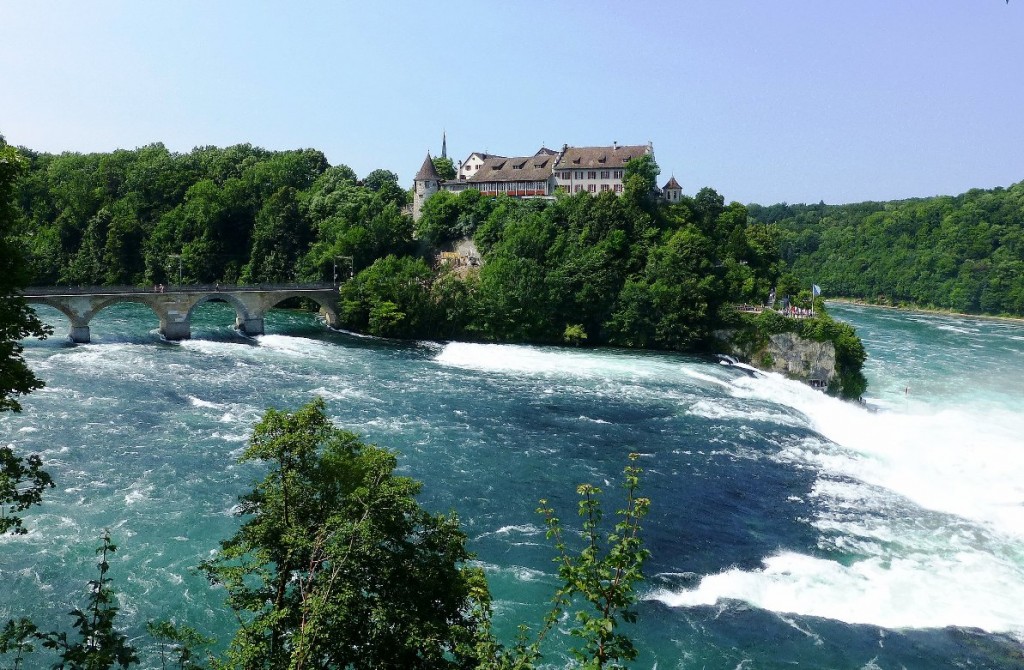 Zdjęcia: okolice Schaffhausen, kanton Szafuza, zamek Laufen nad Rhine Falls, SZWAJCARIA Zdjęcia: okolice Schaffhausen, kanton Szafuza, zamek Laufen nad Rhine Falls, SZWAJCARIA