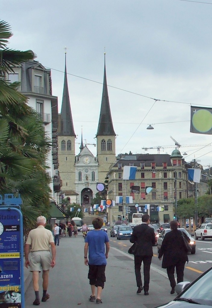 Zdjęcia: Lucerna, Kanton Lucerna, Kościół św. Leodegara i Maurycego, SZWAJCARIA Zdjęcia: Lucerna, Kanton Lucerna, Kościół św. Leodegara i Maurycego, SZWAJCARIA