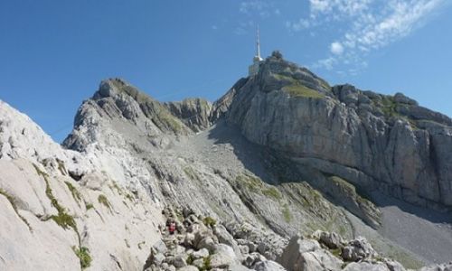 Zdjecie SZWAJCARIA / Alpy / gora Santis / Alpy -widoki