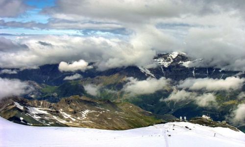 Zdjecie SZWAJCARIA / Valais / Gdzie� po drodze pomi�dzy Zermatt a Klein Matterhorn  / Gdzie� po drodze na Matterhorn