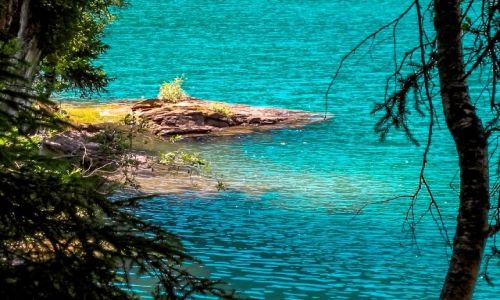 Zdjcie SZWAJCARIA / Valais / Lag la Cauma / Jezioro o fajnym kolorze wody