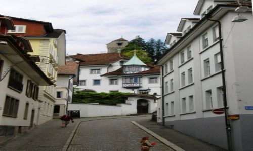 Zdjęcie SZWAJCARIA / Lucerna / Lucerna / Uliczki i kamieniczki