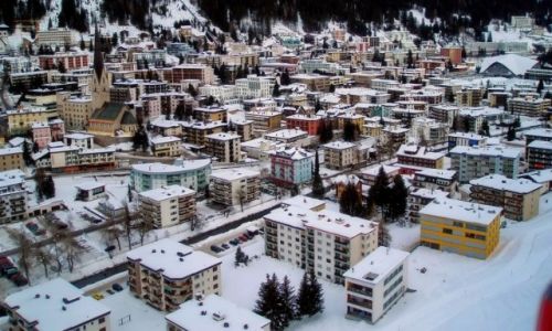 Zdjecie SZWAJCARIA / Davos / Davos / Widok z kolejki