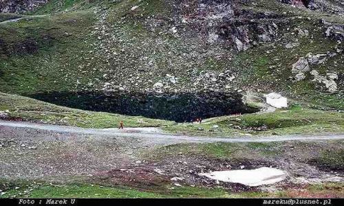 Zdjecie SZWAJCARIA / VALAIS / SCHWARZSEE NA SZLAKU DO SCHRONISKA HORNLIHUTTE / ALPEJSKI CZARNY STAW