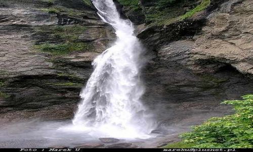 Zdjecie SZWAJCARIA / DOLINA HASLI NAD AARE / REICHENBACHFALL OBOK MEIRINGEN / WODOSPAD I SHERLOCK HOLMES