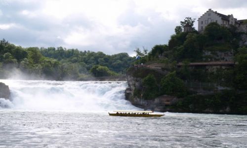 Zdjecie SZWAJCARIA / pnocna Szwajcaria / Rheinfall / dka
