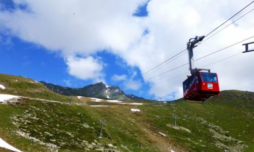 Zdjcie SZWAJCARIA / Szwajcaria / Fiescheralp / kolejka na Eggishorn